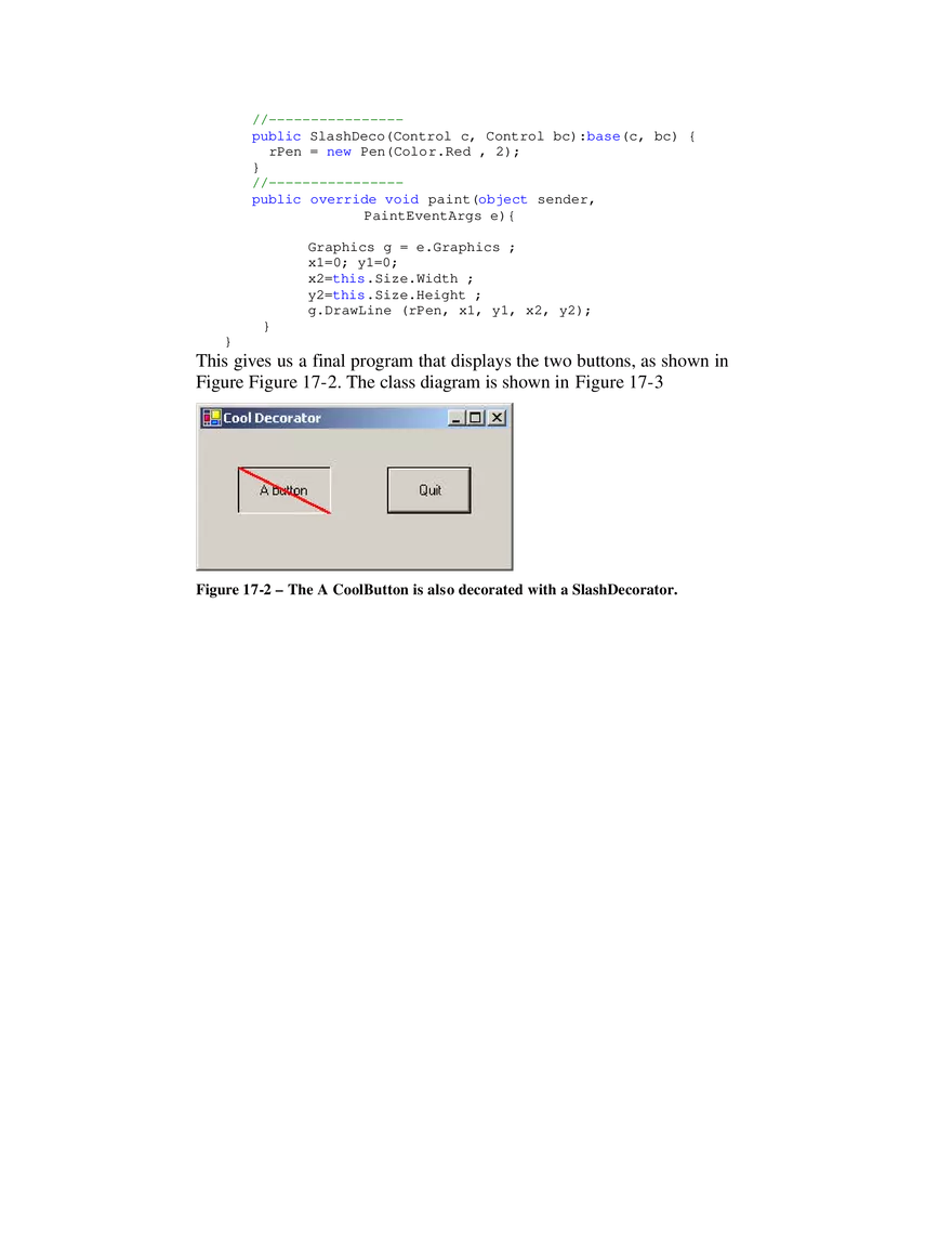 The Decorator Pattern - Page 7