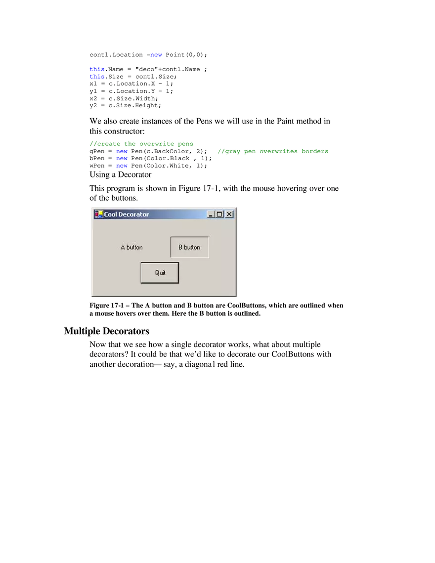 The Decorator Pattern - Page 5