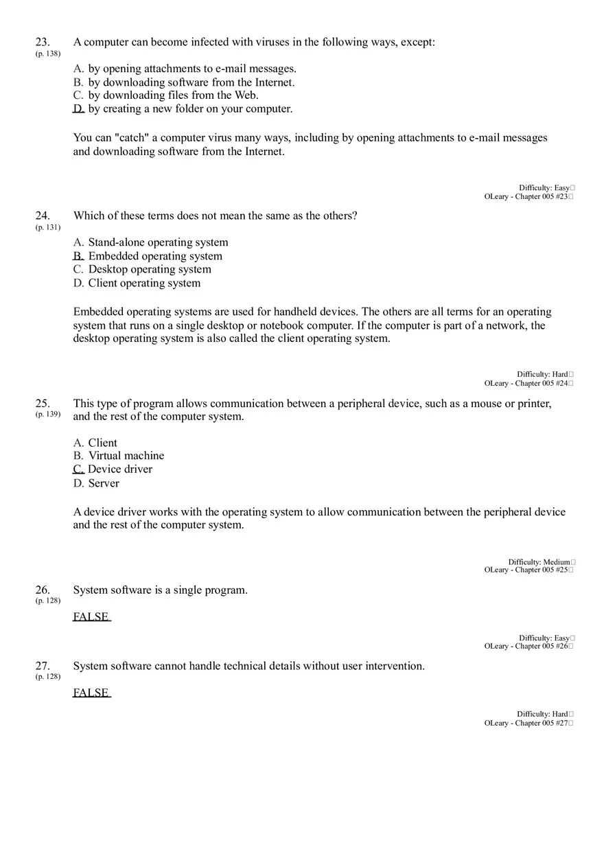 Which of the Following is not a System Software Program Type - Page 12