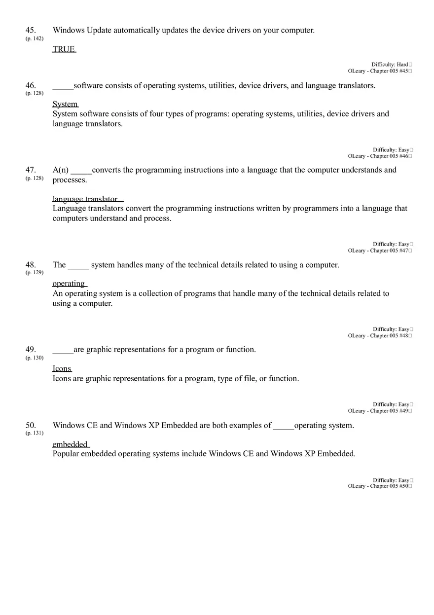 Which of the Following is not a System Software Program Type - Page 15