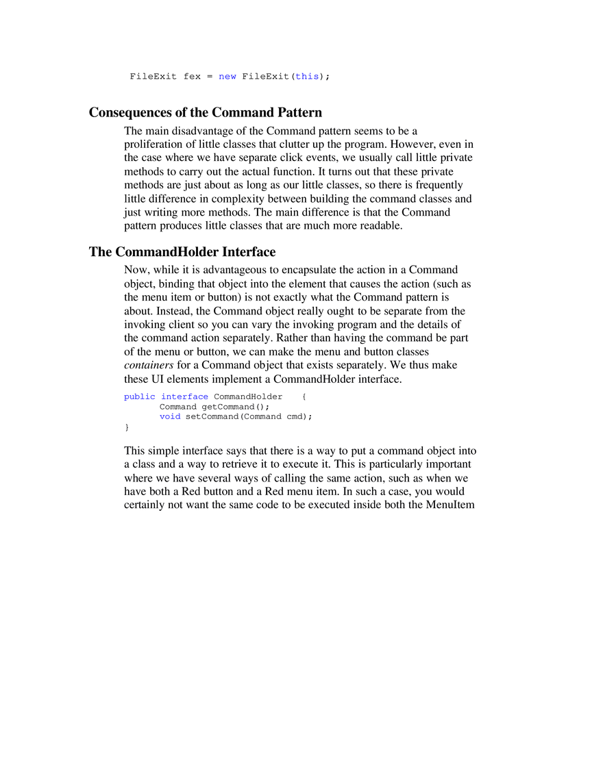 The Command Pattern - Page 15
