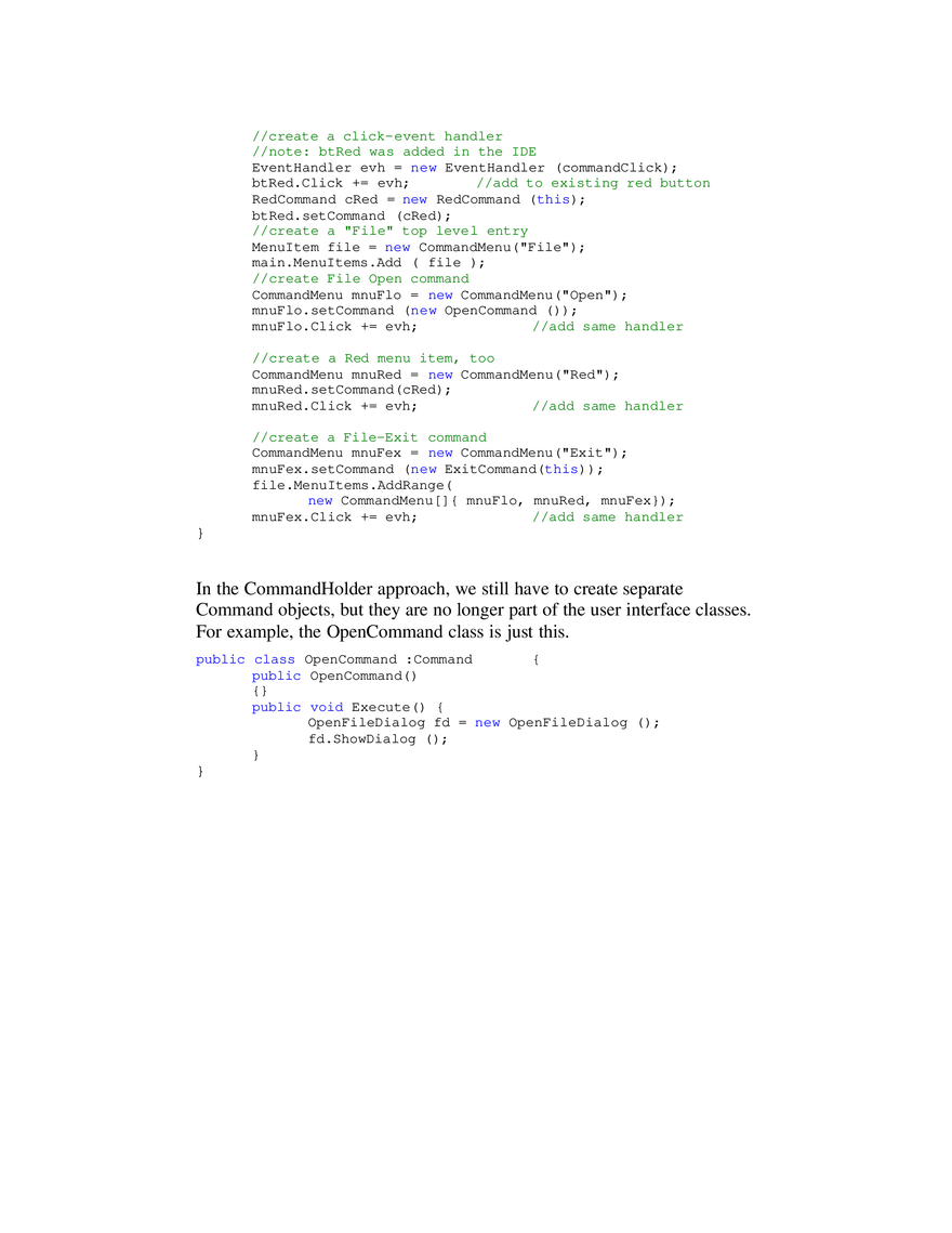 The Command Pattern - Page 17