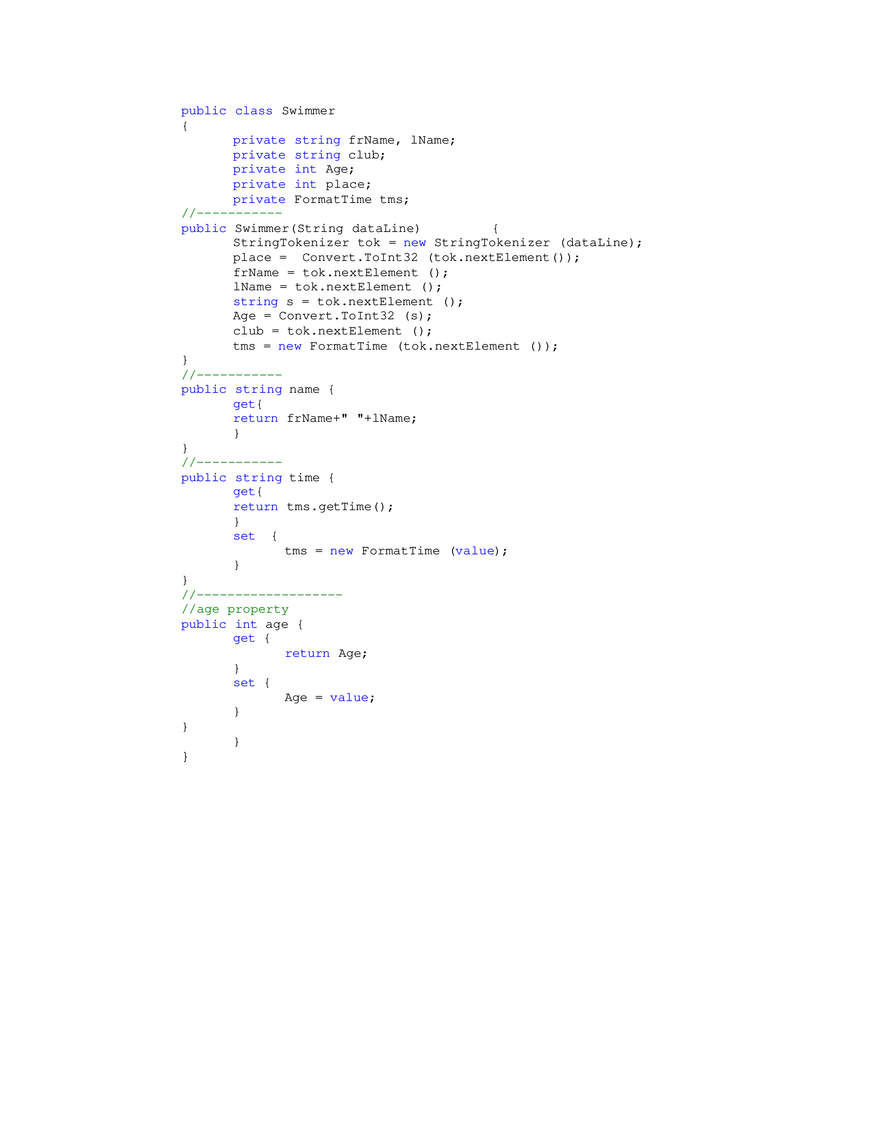 Using Classes and Objects in C# - Page 9