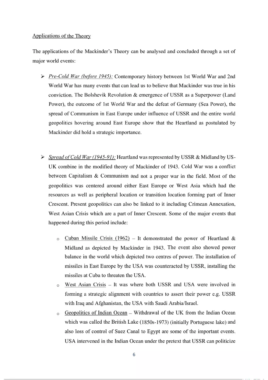 Mackinder’s Heartland and Spykman’s Rimland Theory - Page 8