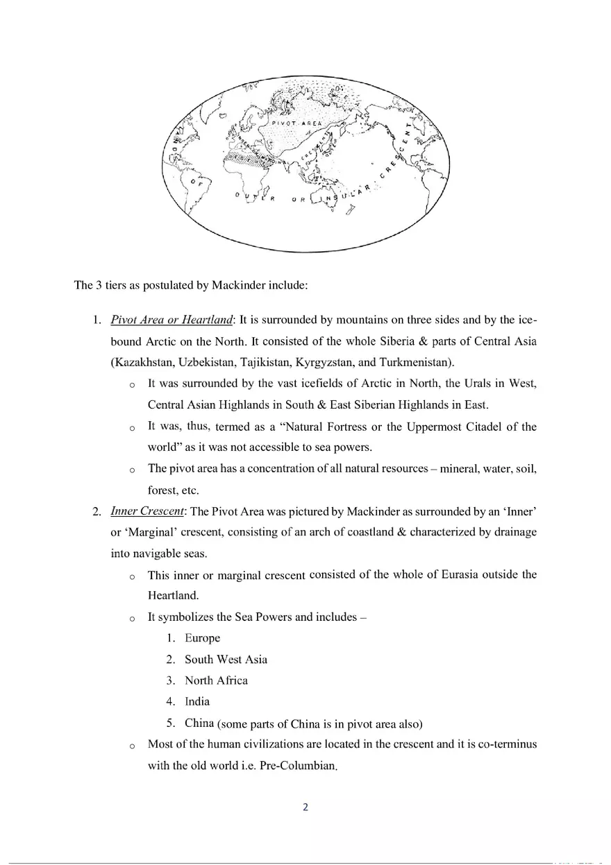 Mackinder’s Heartland and Spykman’s Rimland Theory - Page 2