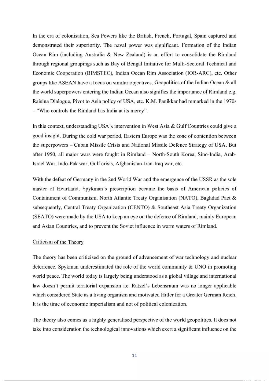 Mackinder’s Heartland and Spykman’s Rimland Theory - Page 3
