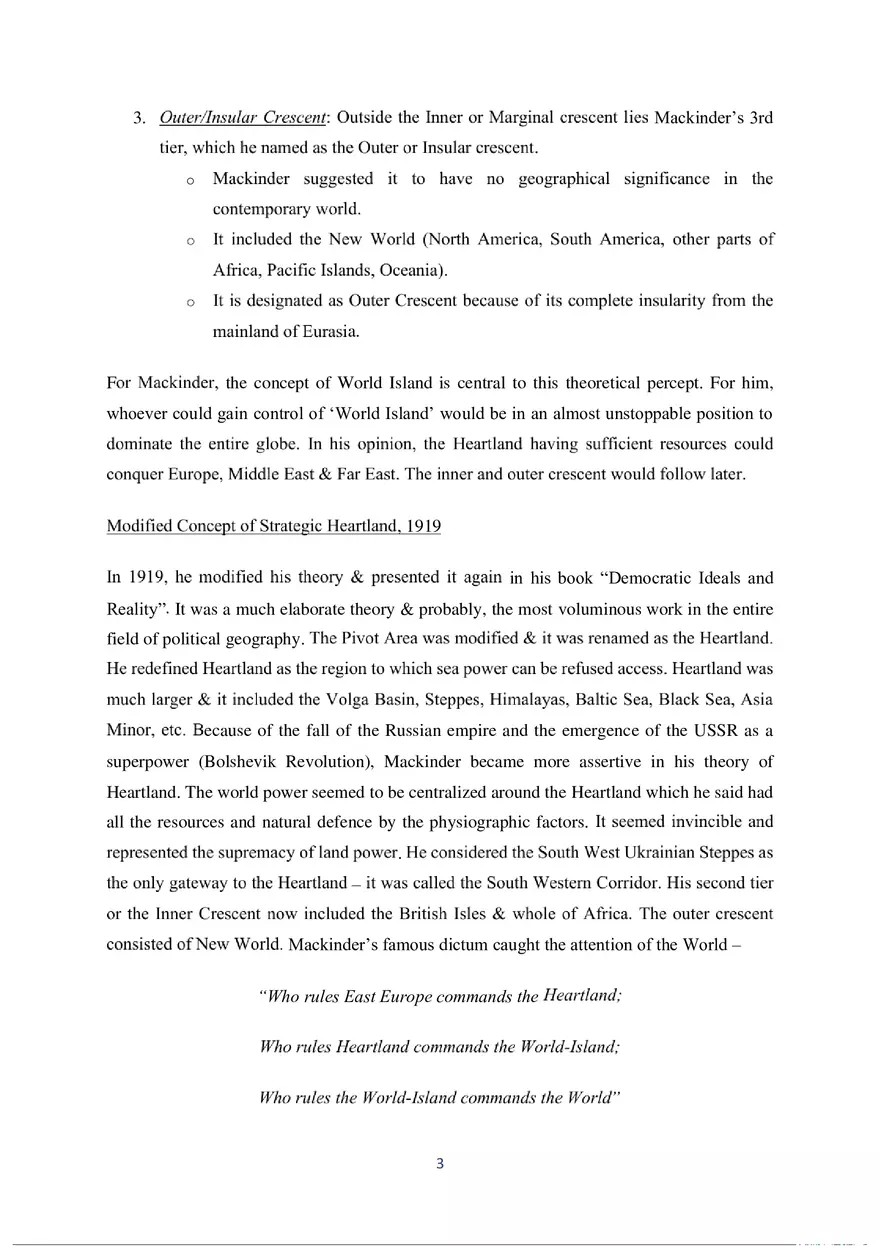 Mackinder’s Heartland and Spykman’s Rimland Theory - Page 5