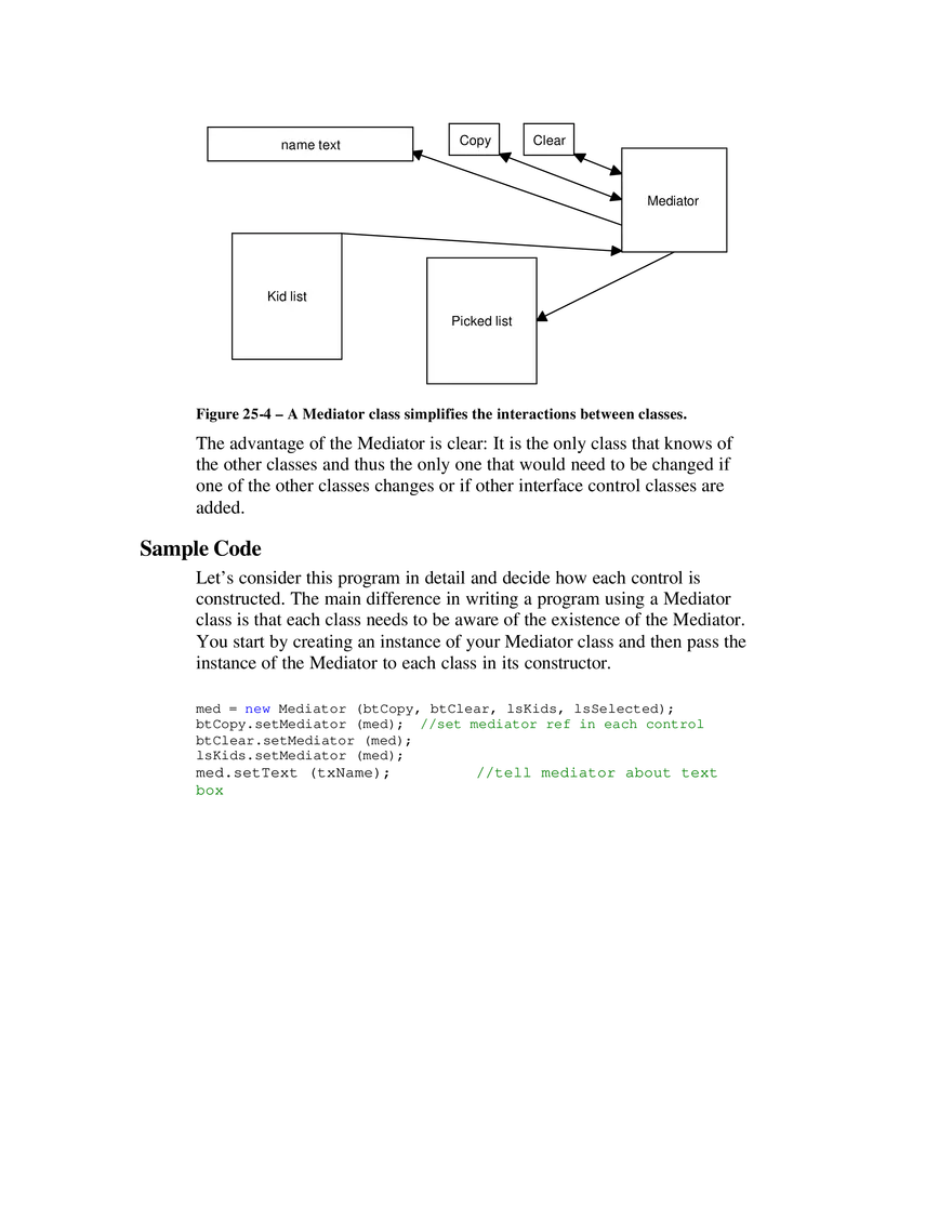 The Mediator Pattern - Page 8