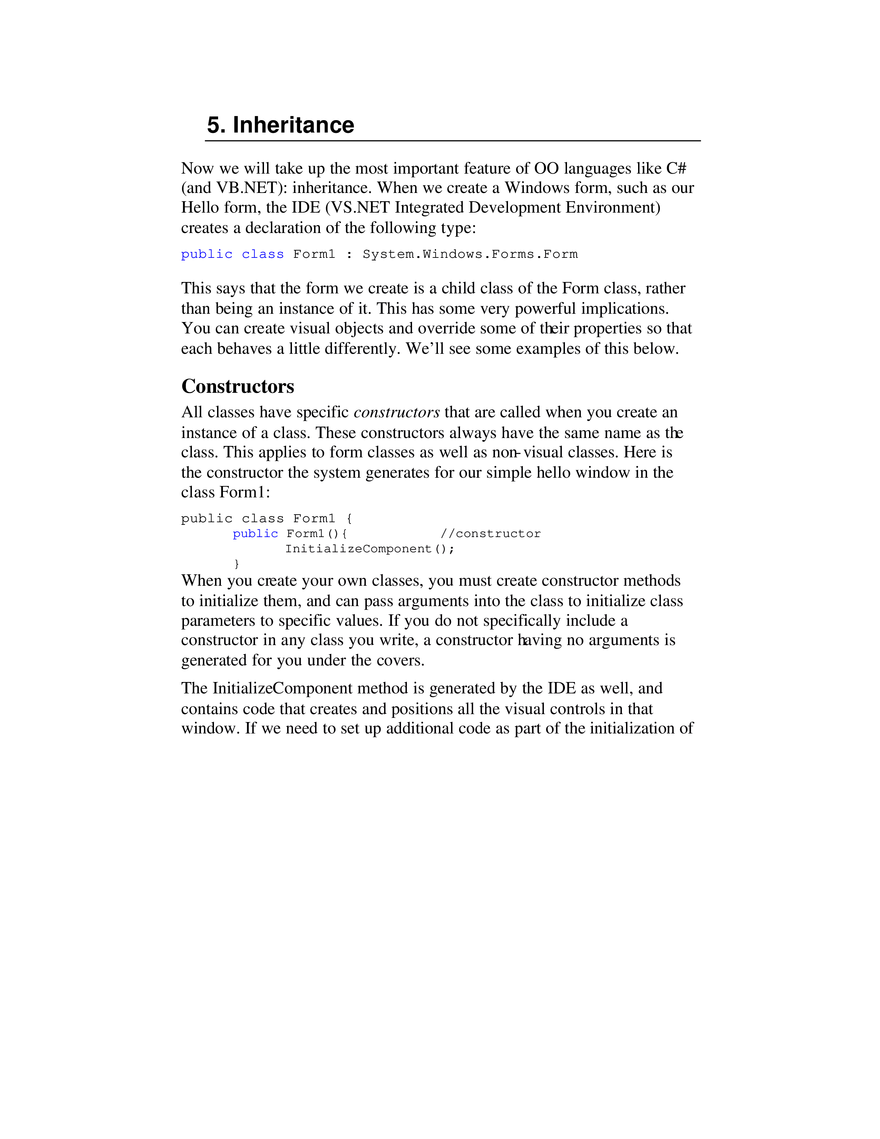 Inheritance - Page 1