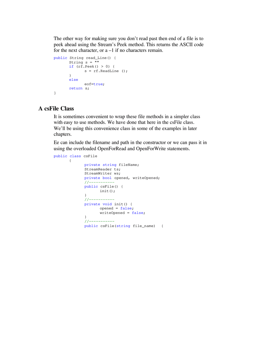 Arrays, Files and Exceptions in C# - Page 14