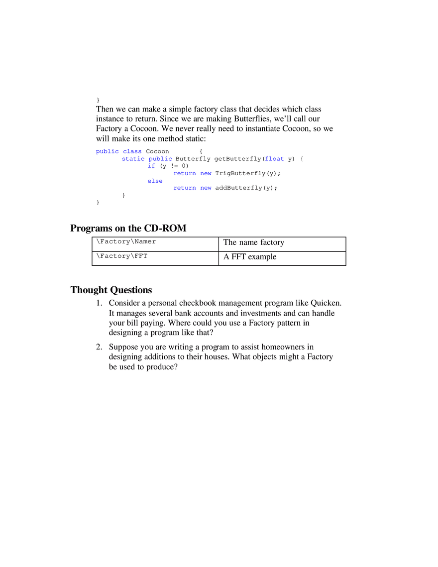 The Simple Factory Pattern - Page 8