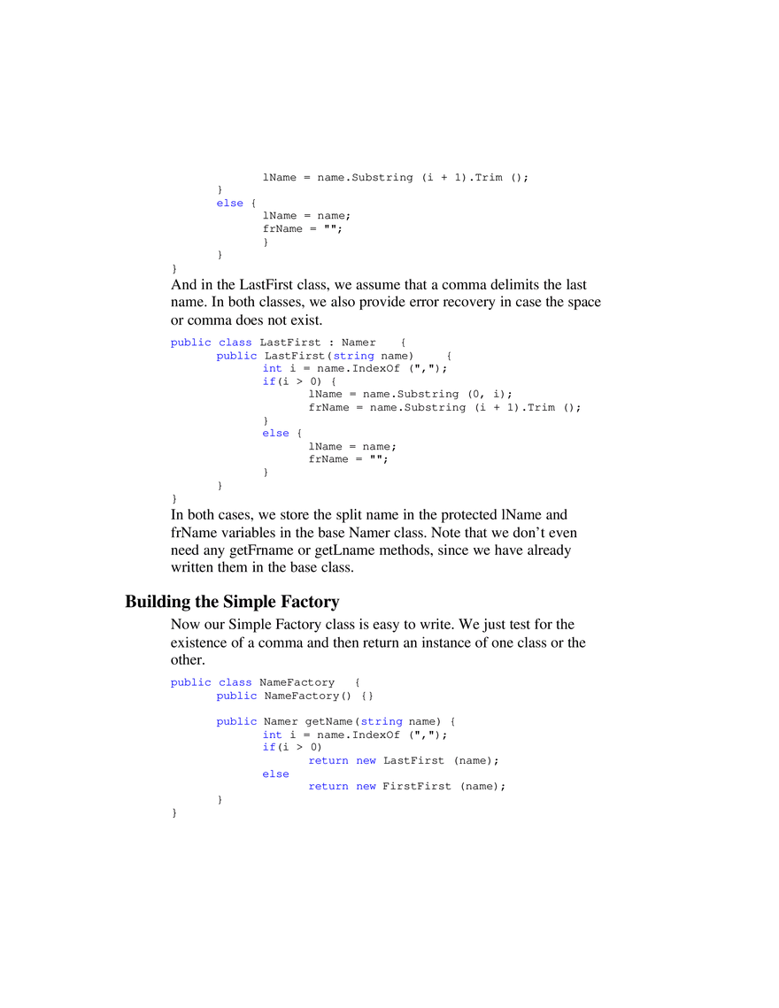 The Simple Factory Pattern - Page 3