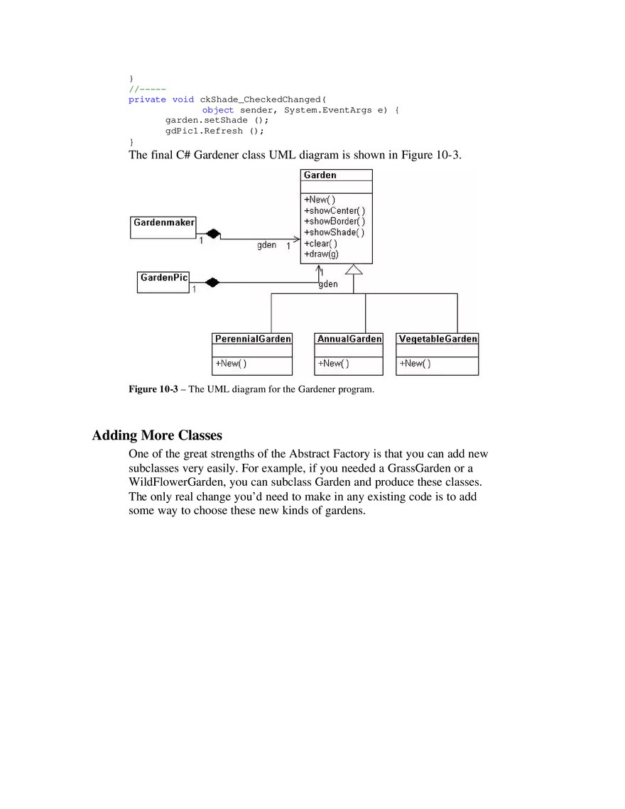 The Abstract Factory Pattern - Page 7