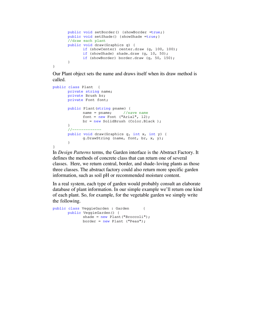 The Abstract Factory Pattern - Page 2