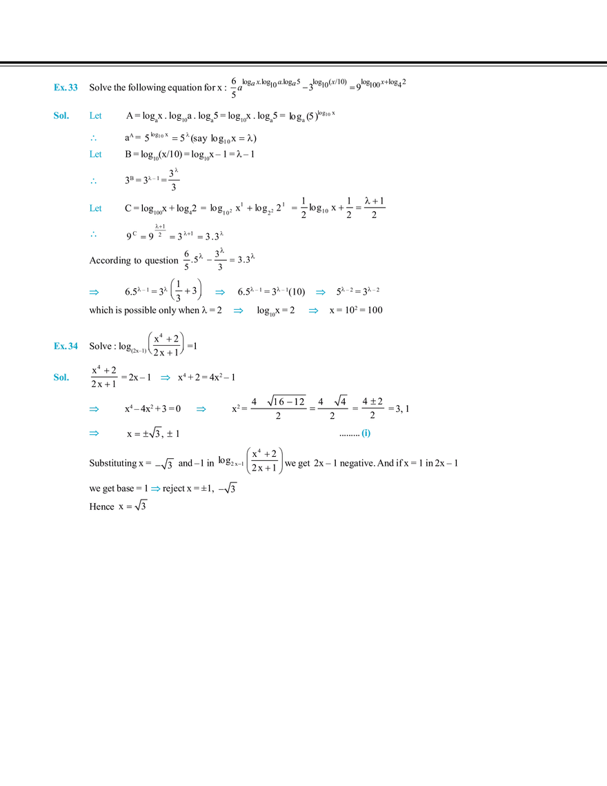 Basic Maths & Logarithm Solved Examples - Page 3