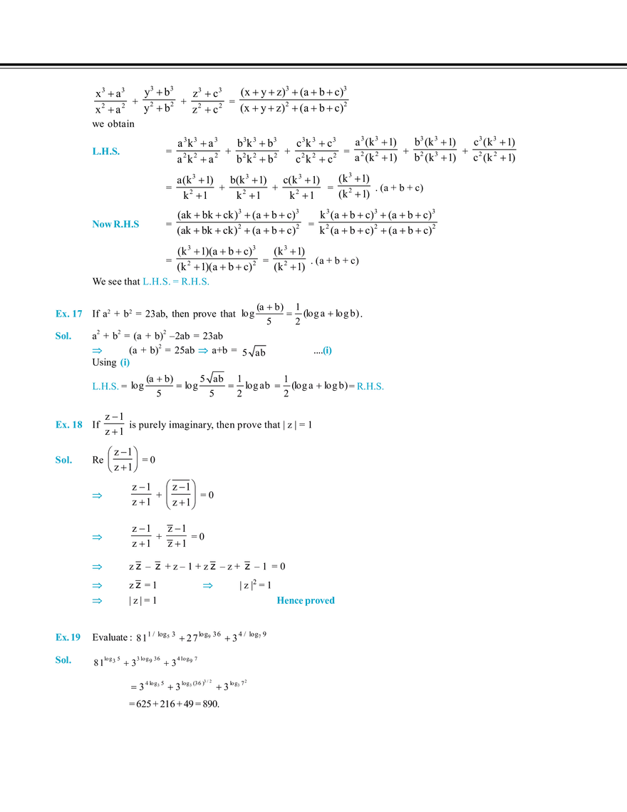 Basic Maths & Logarithm Solved Examples - Page 6