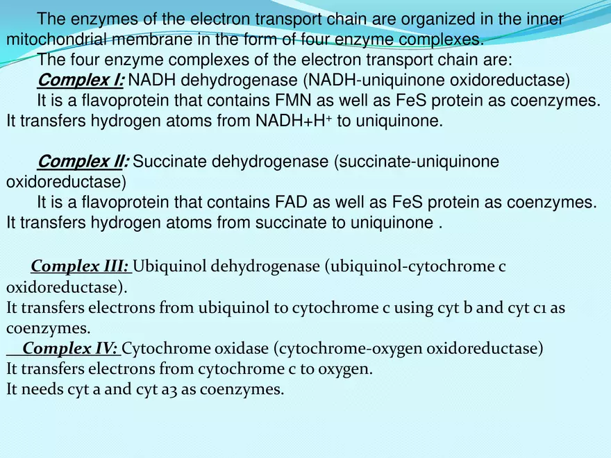 Biological Oxidation - Page 18