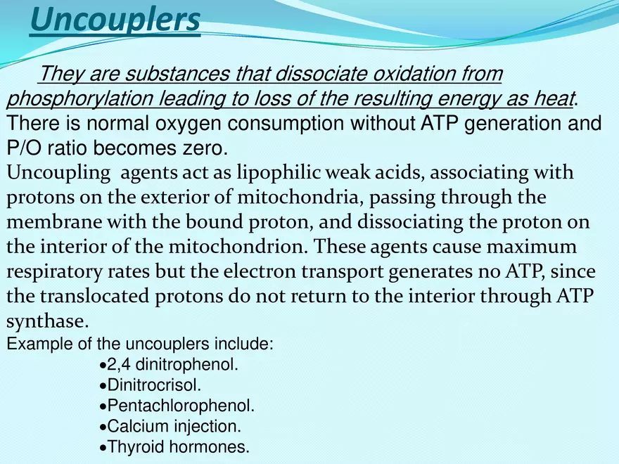 Biological Oxidation - Page 33