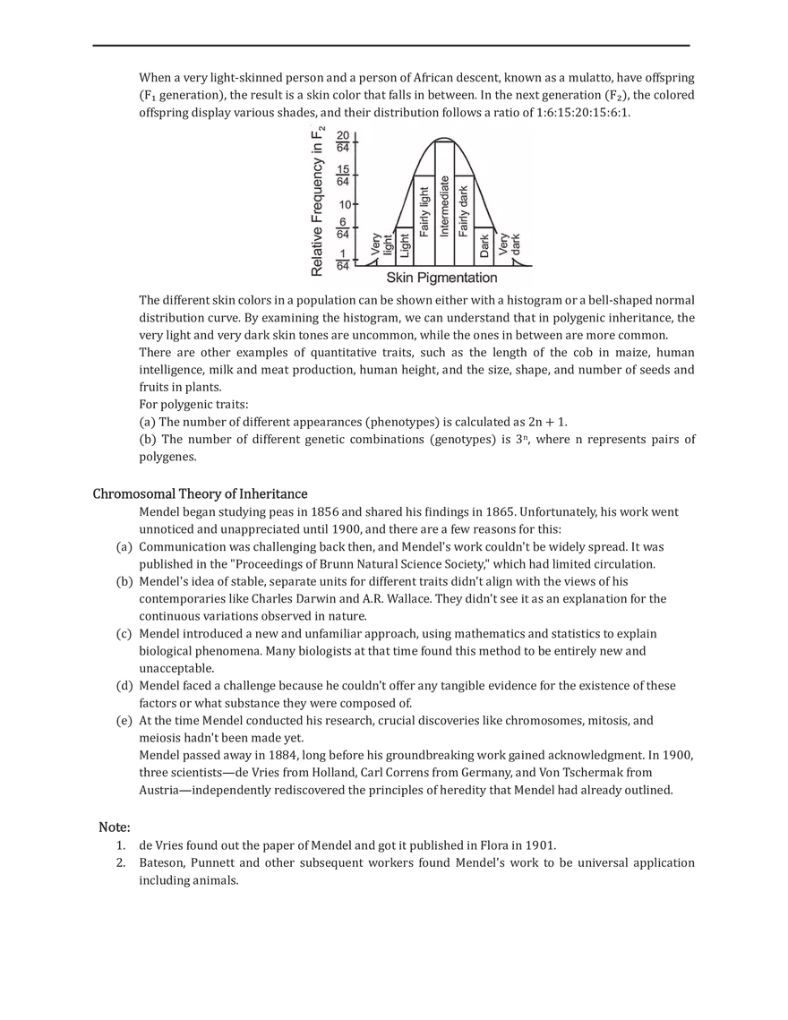 Polygenic Inheritance or Quantitative Inheritance - Page 3