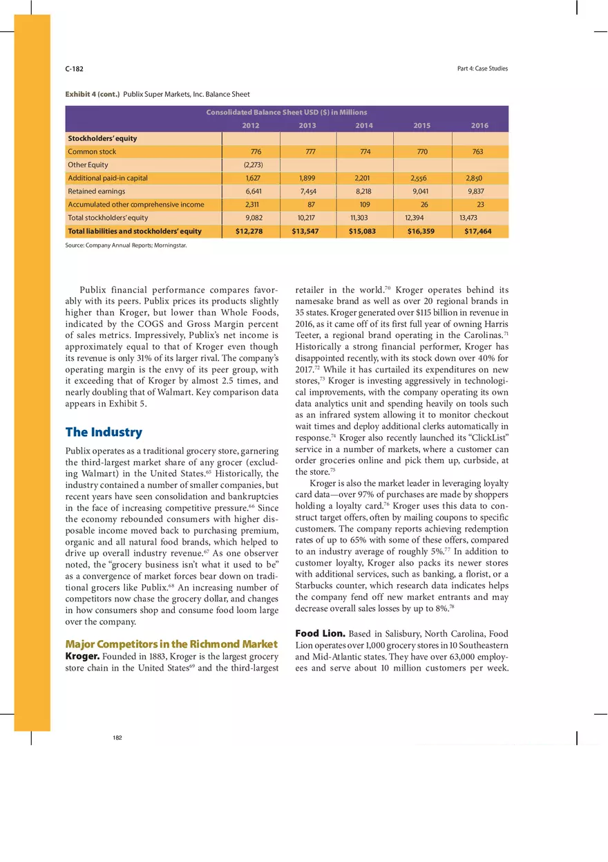 Case 13 Publix Supermarkets, Inc. - Page 10