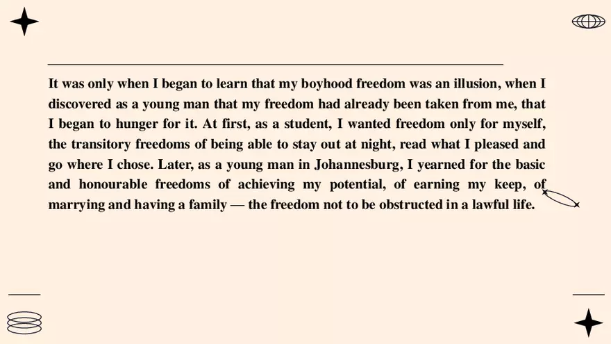 Nelson Mandela Long Walk to Freedom - Page 15