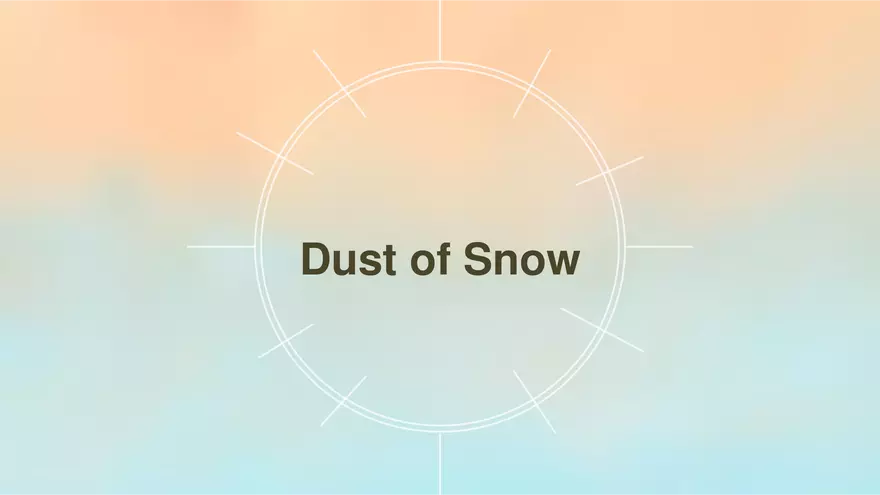 Dust of Snow - Page 1