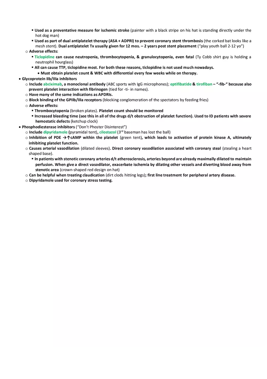 Bad News Platelets  Antiplatelet Agents - Page 2