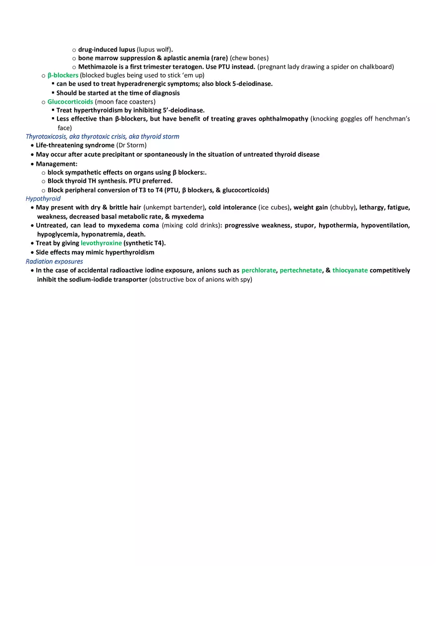 Iodine is Forever  Propylthiouracil, Methimazole, Levothyroxine - Page 2