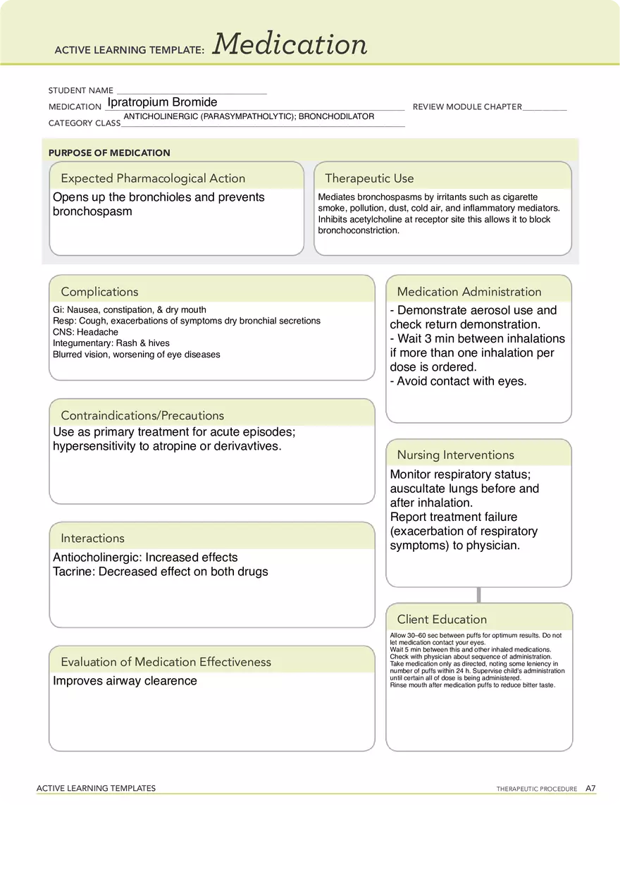 Ipratropium Bromide - Page 1