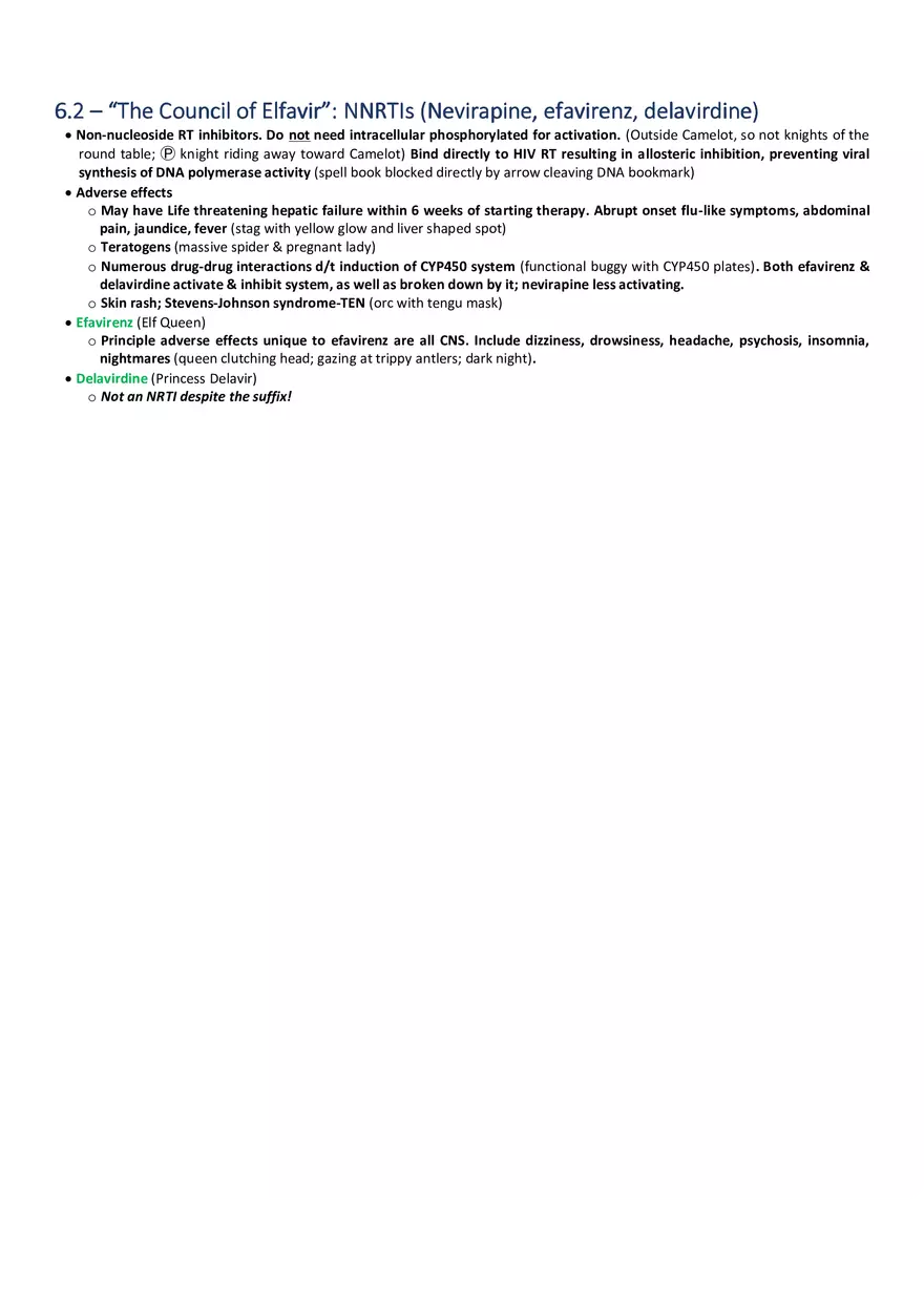 The Council of Elfavir  NNRTIs (Nevirapine, Efavirenz, Delavirdine) - Page 1