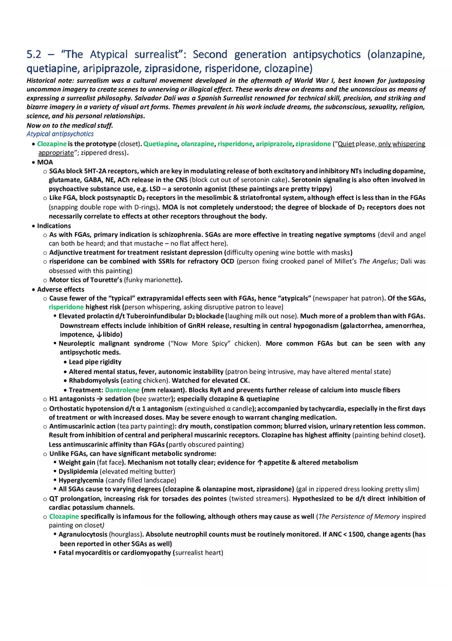 The Atypical Surrealist  Second Generation Antipsychotics - Page 1