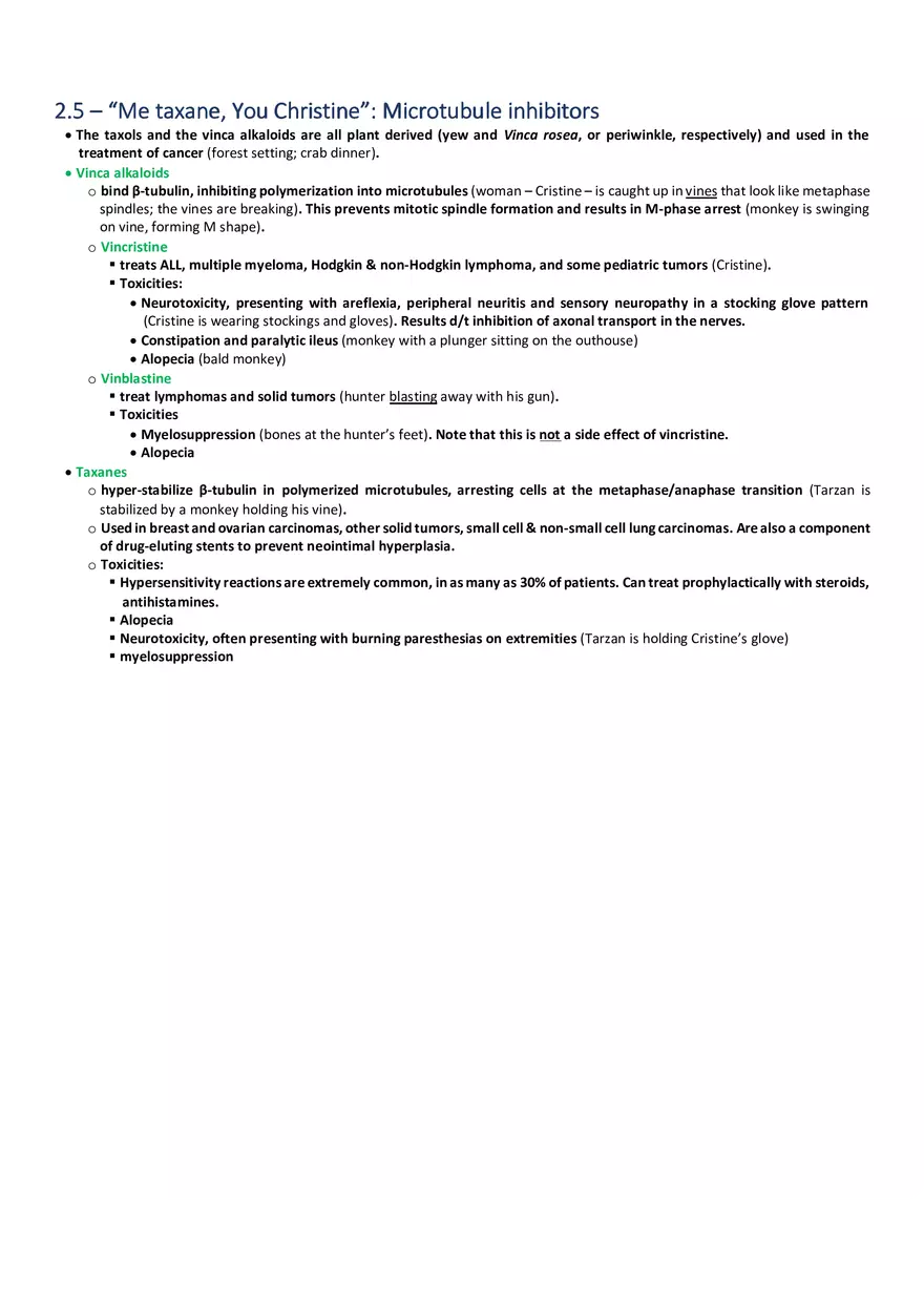 Me Taxane, You Christine  Microtubule Inhibitors - Page 1