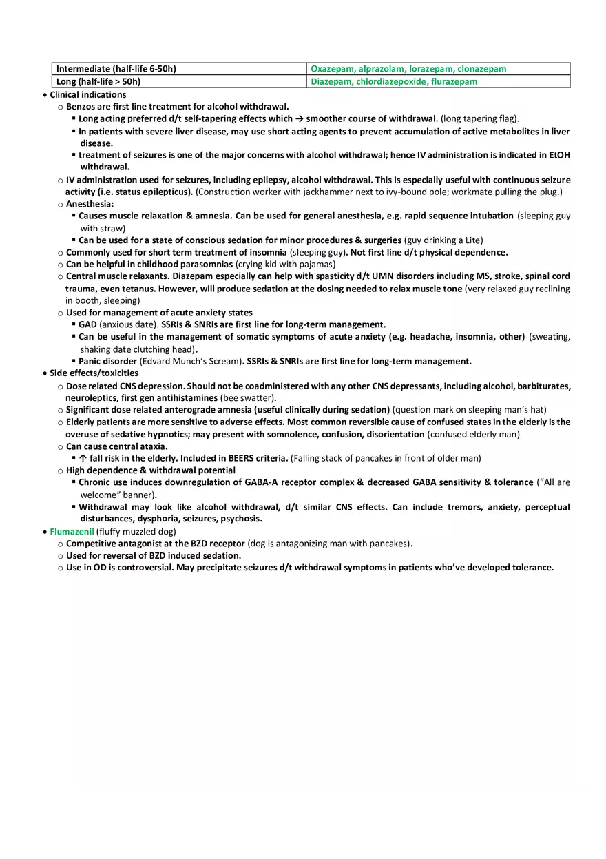 L’eggo My Benzo!  Benzodiazepines, Flumazenil - Page 2