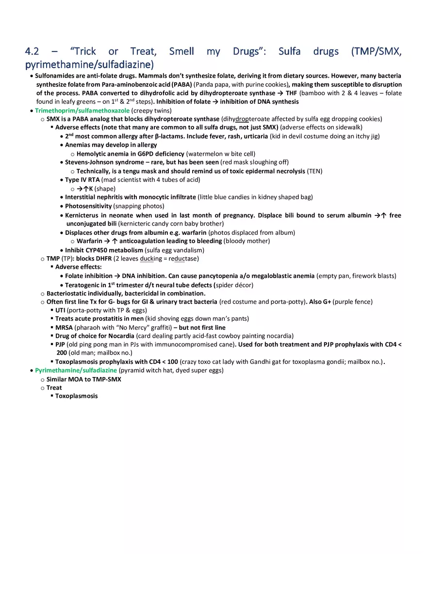 Trick or Treat, Smell My Drugs  Sulfa Drugs - Page 1