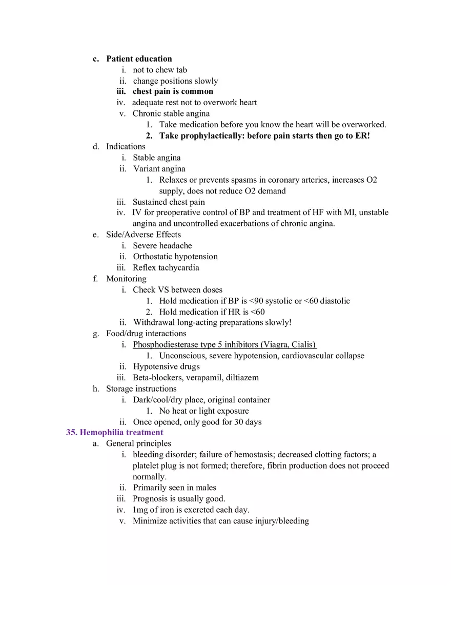 Pharmacology Test 2 - Page 11