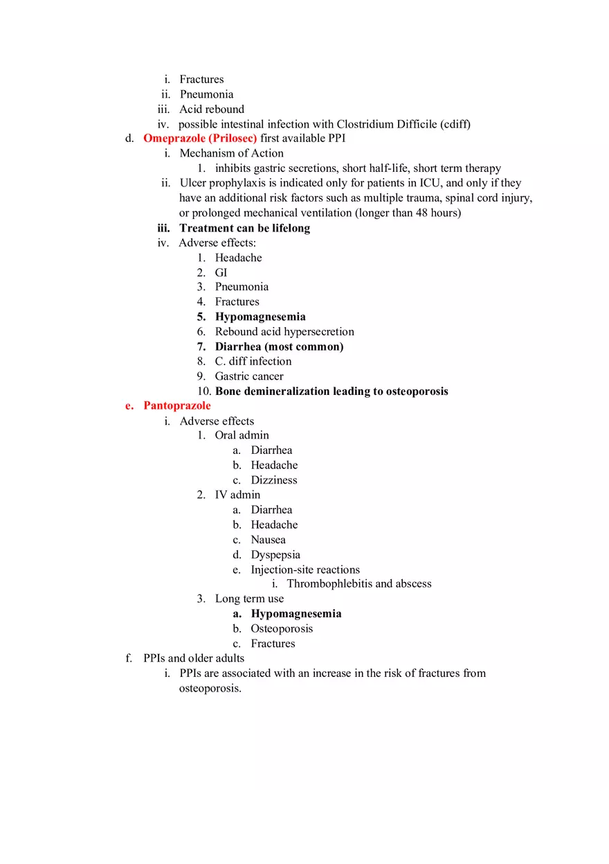 Pharmacology Test 2 - Page 22