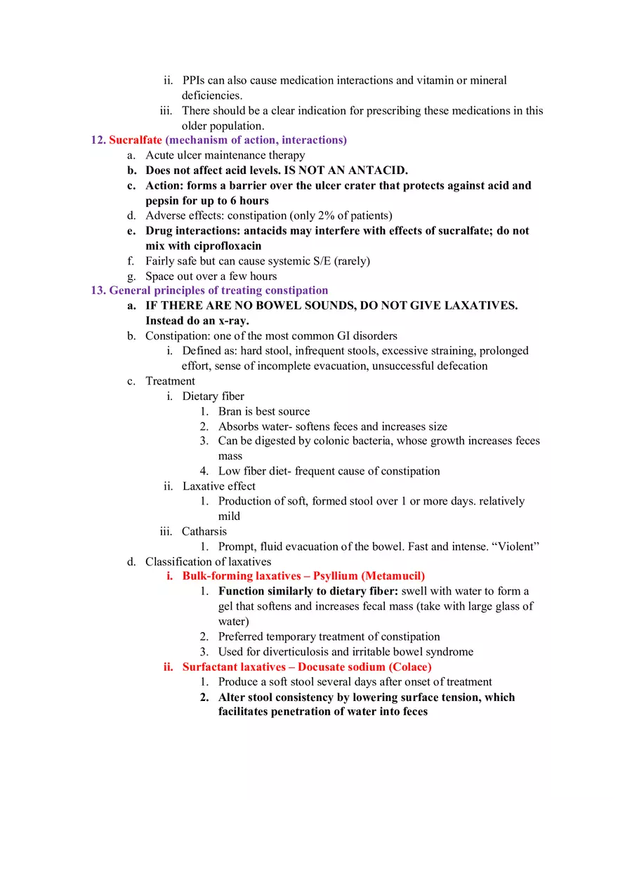Pharmacology Test 2 - Page 23