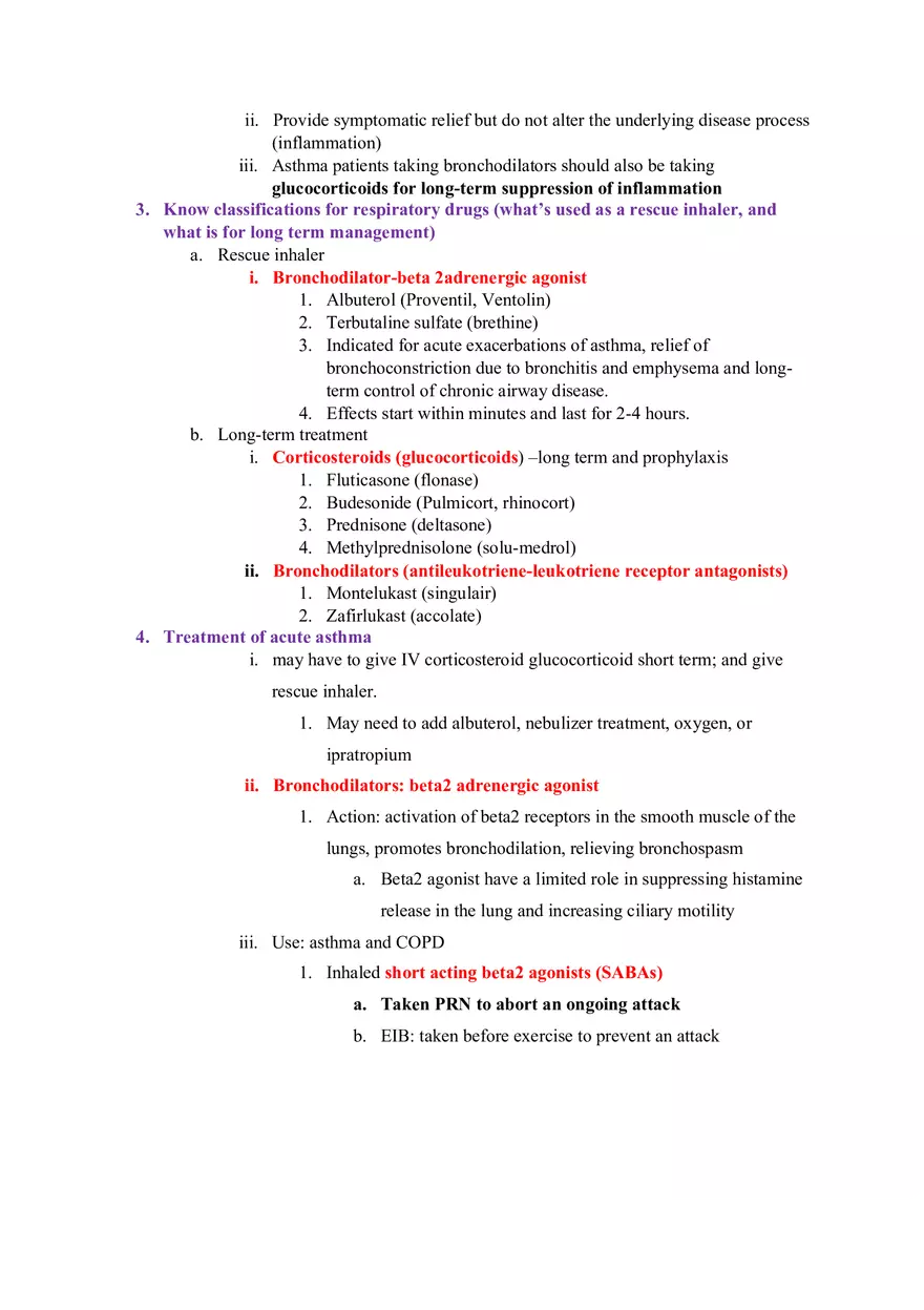 Pharmacology Test 2 - Page 2