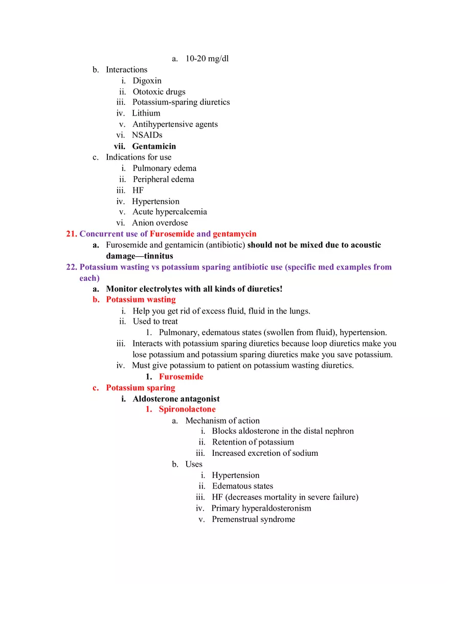 Pharmacology Test 2 - Page 5