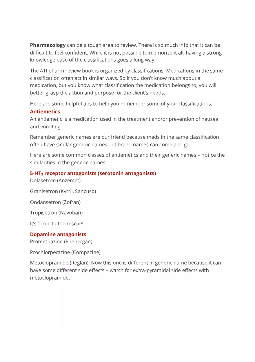 Capstone Pharmacology - Page 1