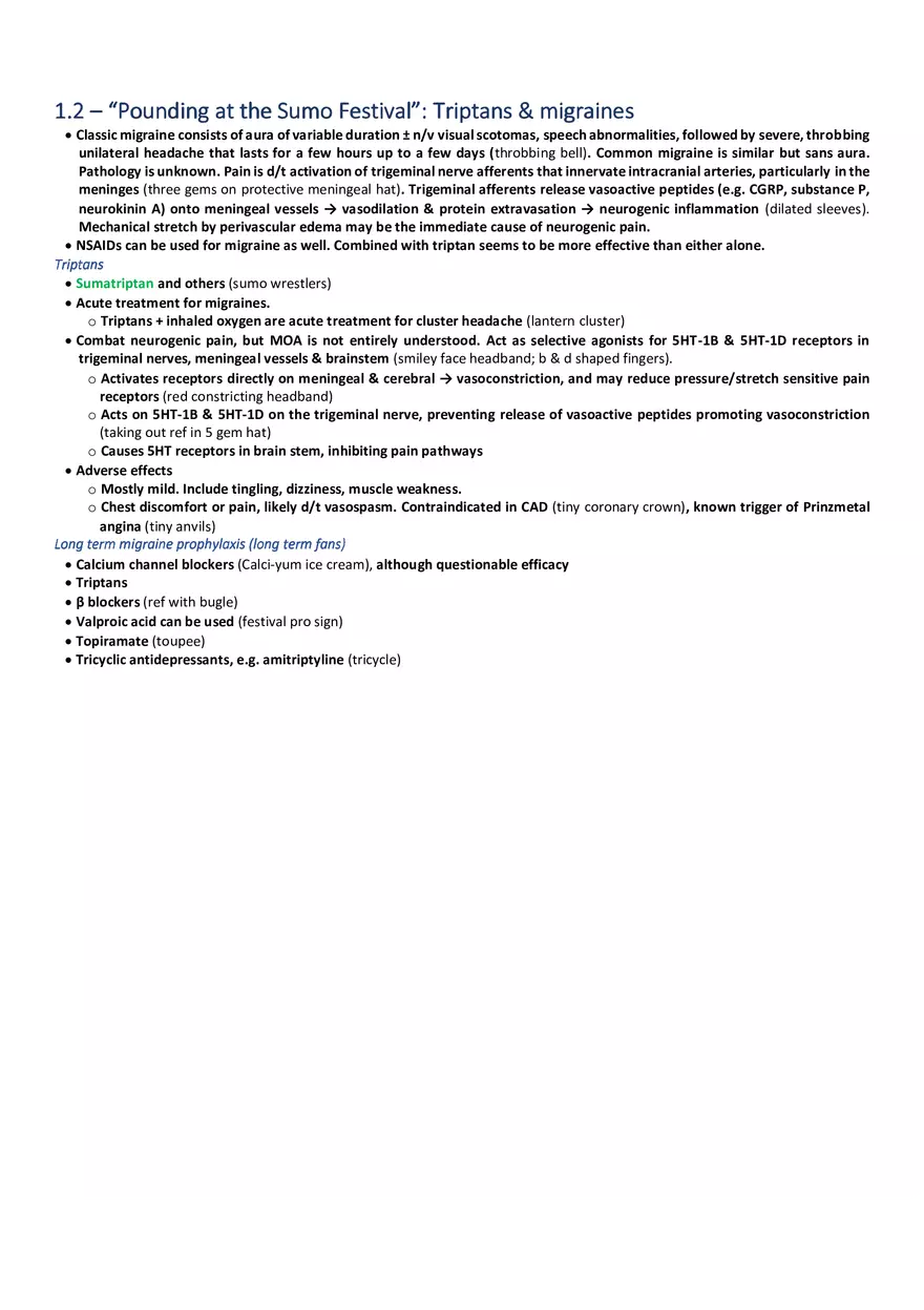 Pounding at the Sumo Festival Triptans & Migraines - Page 1