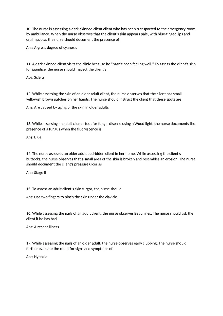 Chapter 14 Assessing Hair, Skin, and Nails - Page 4