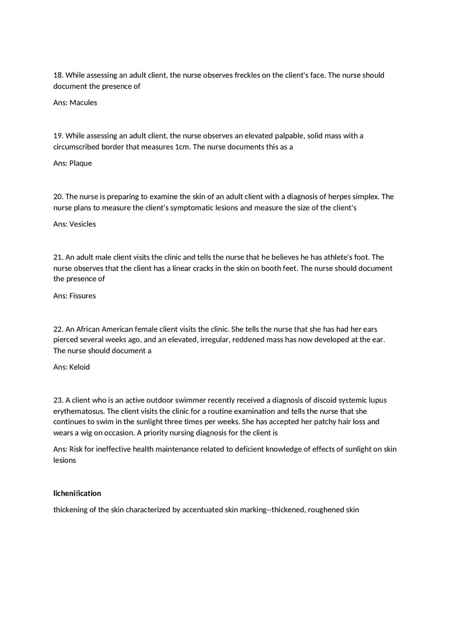 Chapter 14 Assessing Hair, Skin, and Nails - Page 5