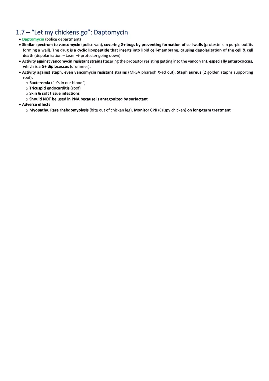 Let My Chickens Go  Daptomycin - Page 1