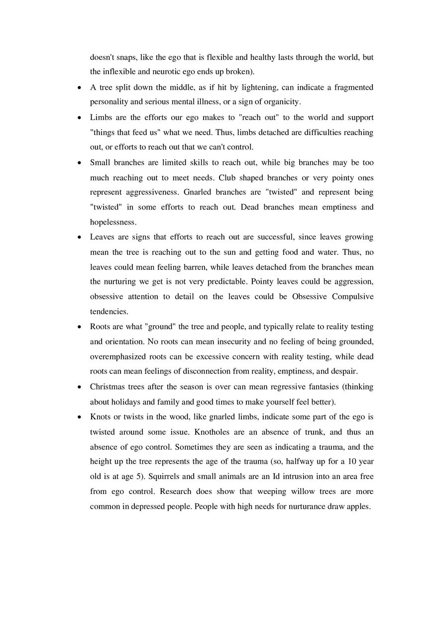 Guidelines for the Interpretations of House Tree Person Test - Page 2