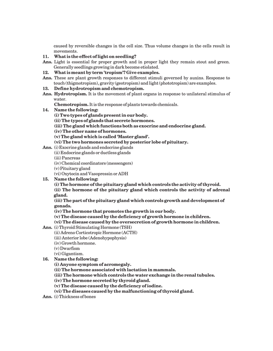Control and Coordination - Page 8