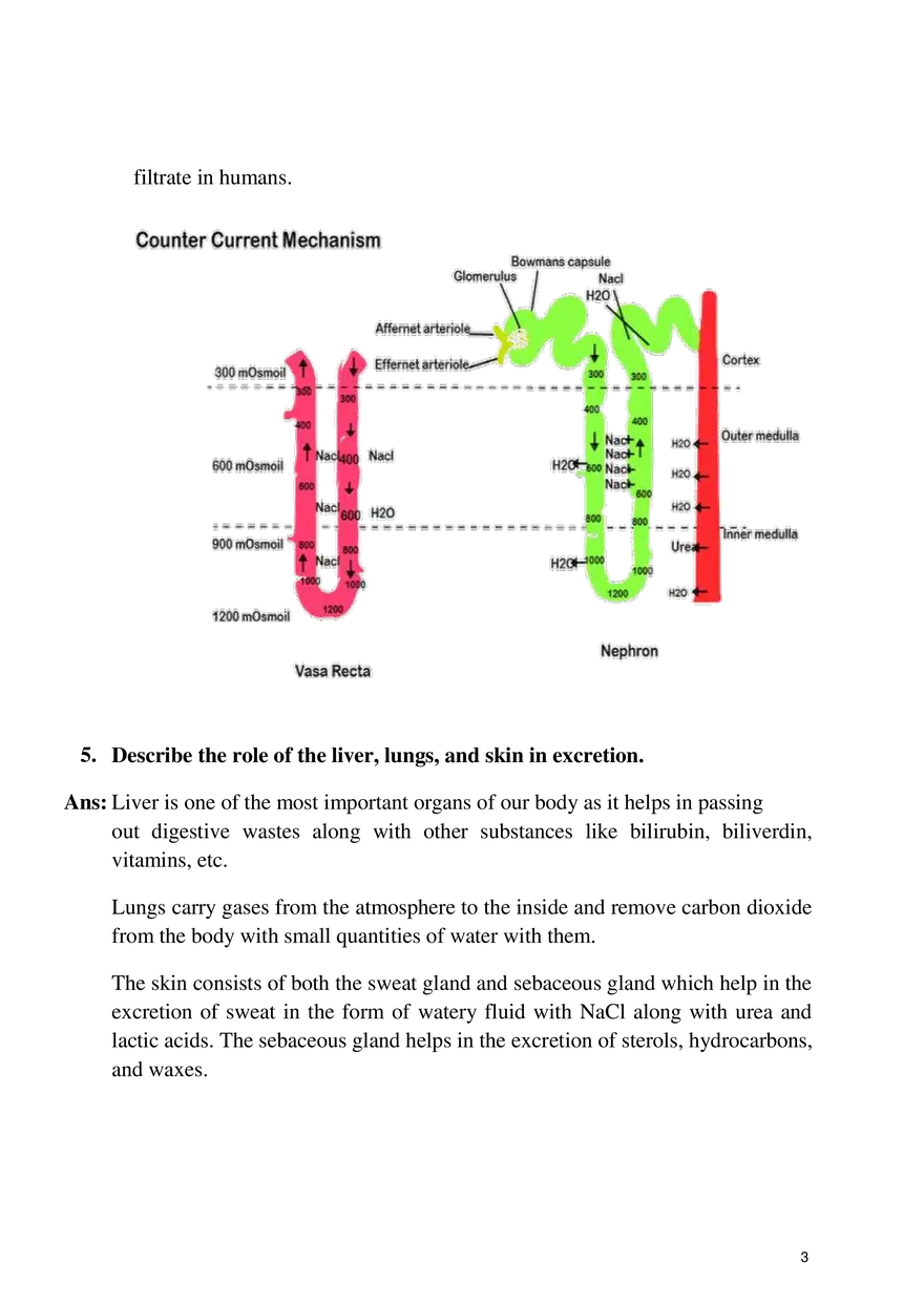 Excretory Products &Their Elimination - Page 3