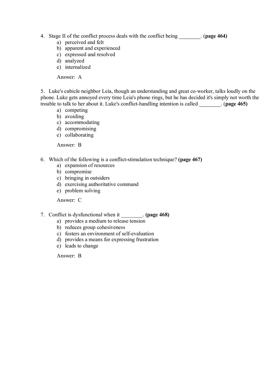 Chapter 14 Conflict and Negotiation - Page 2