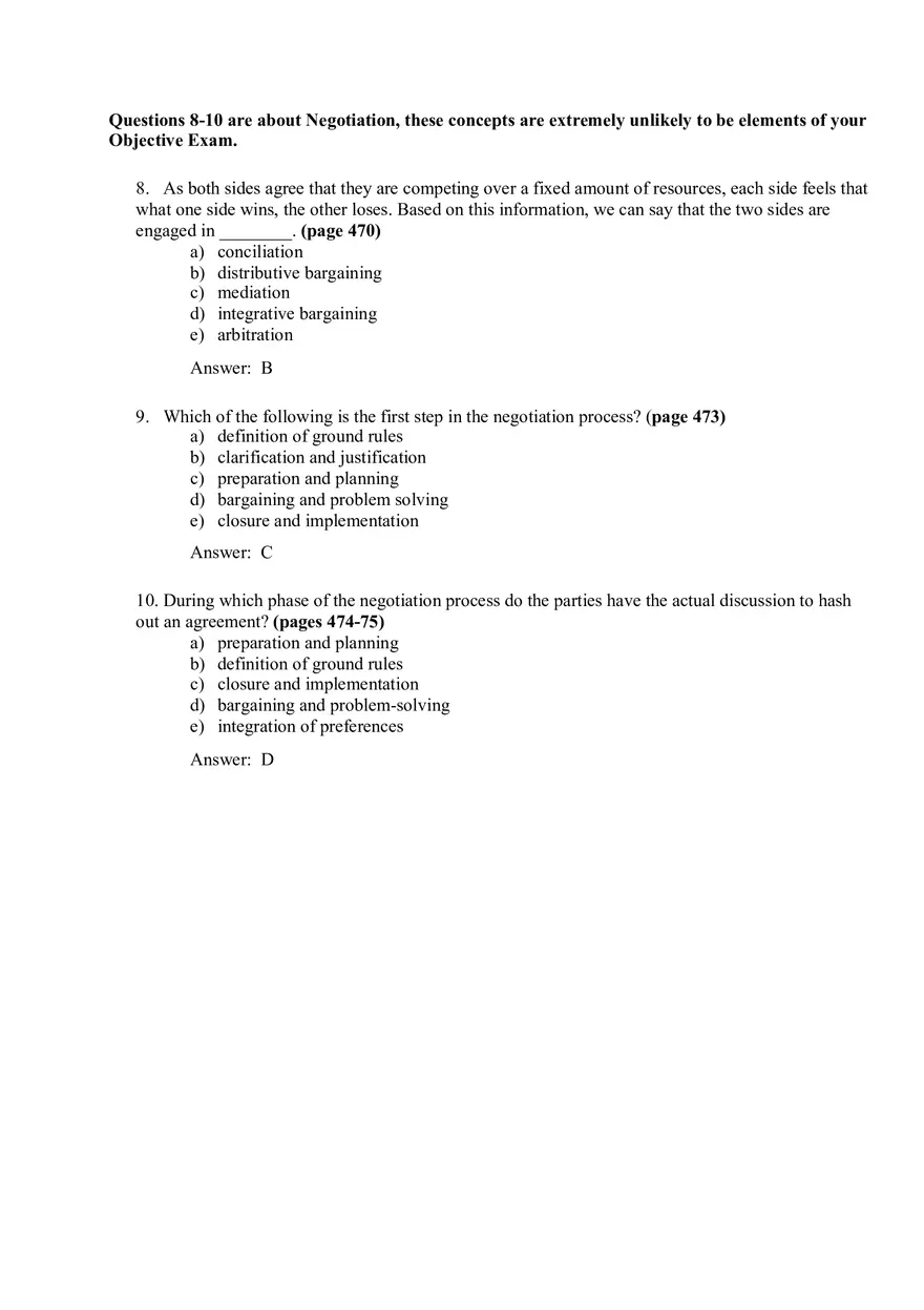 Chapter 14 Conflict and Negotiation - Page 3