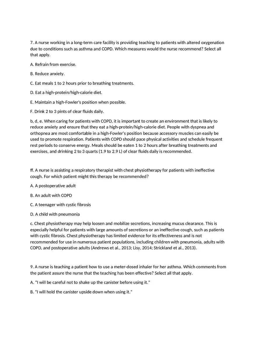 Chapter 39  Oxygenation Key - Page 3